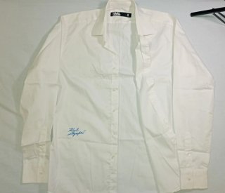 Camisa Karl Lagerfeld Blanca Hombre - Talla 39 M