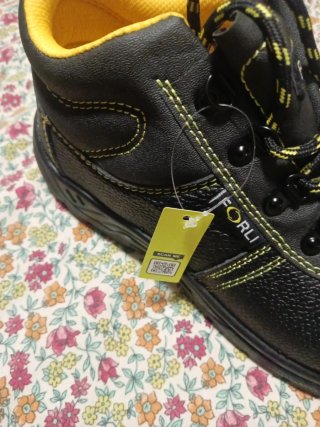 Zapatos de seguridad FORLI negros y amarillos