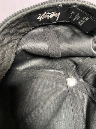 Gorra Stüssy Negra pana