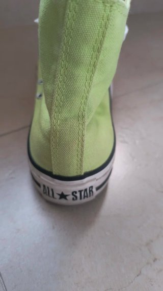 Converse Botín Verde Manzana Talla 39