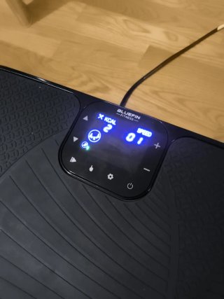 Plataforma vibratoria fitness con bluetooth