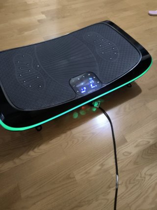 Plataforma vibratoria fitness con bluetooth