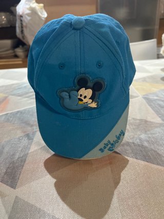 Gorra Bebé Mickey Disney Azul