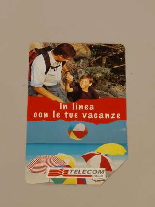 Scheda Telefonica Vintage Telecom Vacanze