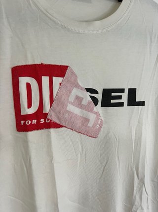 T-shirt Diesel bianca M