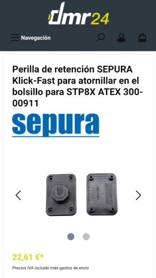 Adaptador Klick-Fast Walkie Talkie