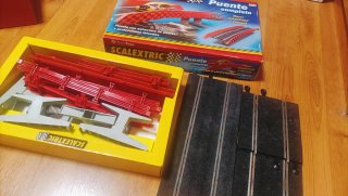 Scalextric Puente Completo Original