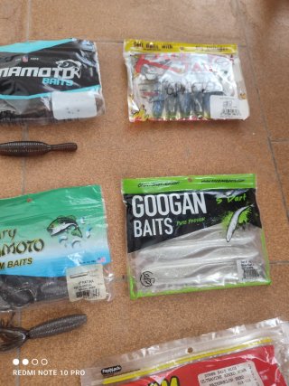 Lotes de señuelos de pesca variados