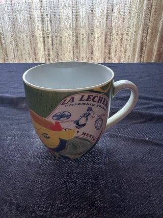 Conjunto 5 Tazas Cerámica Desayuno