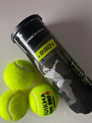 Tubo 3 pelotas pádel Kuikma 990s