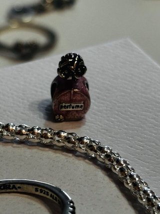 Pandora Anillo Corazón Rosa y Pulsera