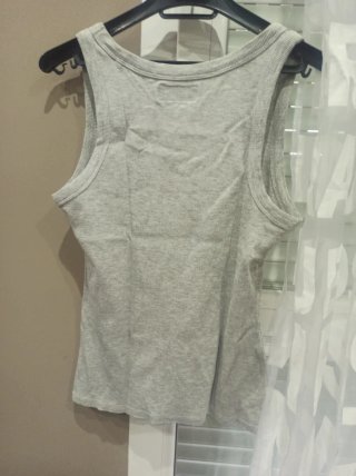Camiseta Algodón Gris Talla S