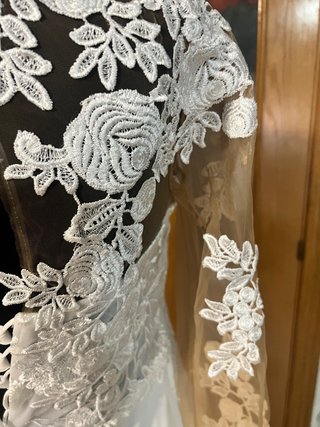 Vestido de Novia Blanco Talla L