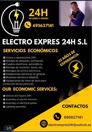 Electricista Urgente las tablas / sanchinarro