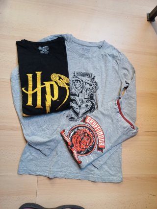 Lote 3 Camisetas Chico Harry Potter
