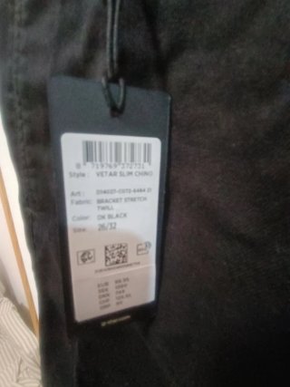 Pantalones G-Star RAW Negros