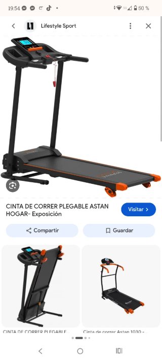 Cinta de Correr Plegable ASTAN HOGAR