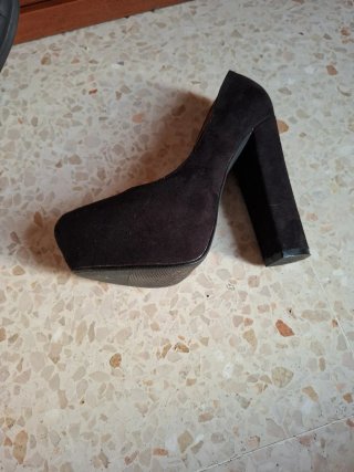 Zapatos tacón negros talla 35