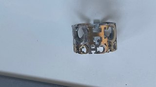 Anillo CH Carolina Herrera Oro y Plata