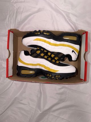 Nike Air Max Big Bubble Blancas y Amarillas