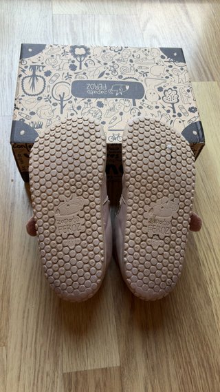 Zapato feroz Ademuz Piel Rosa palo Talla 31