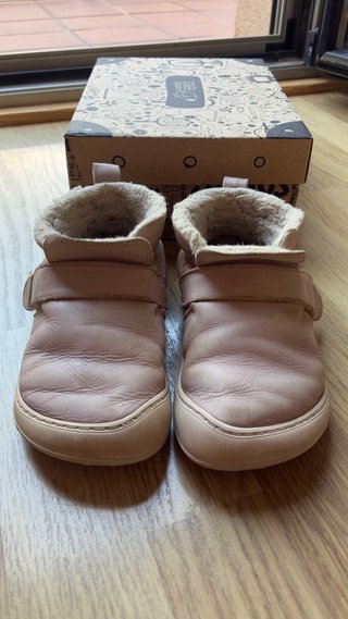 Zapato feroz Ademuz Piel Rosa palo Talla 31