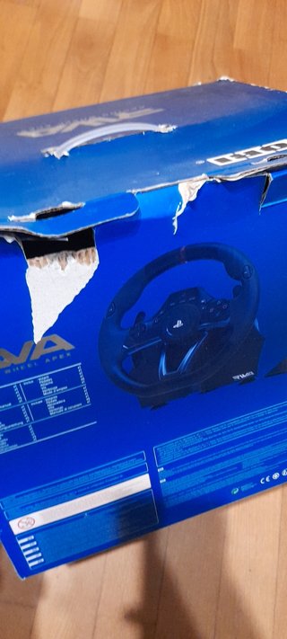 Volante HORI RWA Racing Wheel Apex PS4/PS3