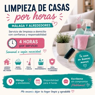 Limpieza en Málaga de casas