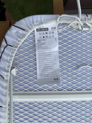 Tabla de planchar pequeña con funda