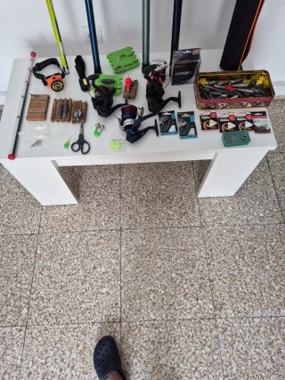 Equipo de pesca completo