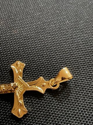 Cruz de Oro Laminado 14K
