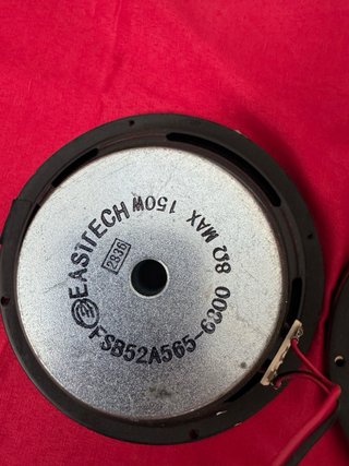 Coppia Woofer EASTECH 150W 8Ω e 100W
