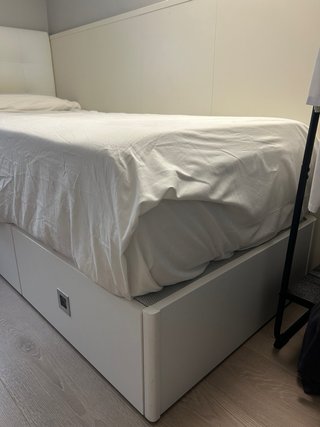 Cama 90x200cm con colchón