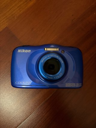 Cámara Nikon Coolpix W100 Azul
