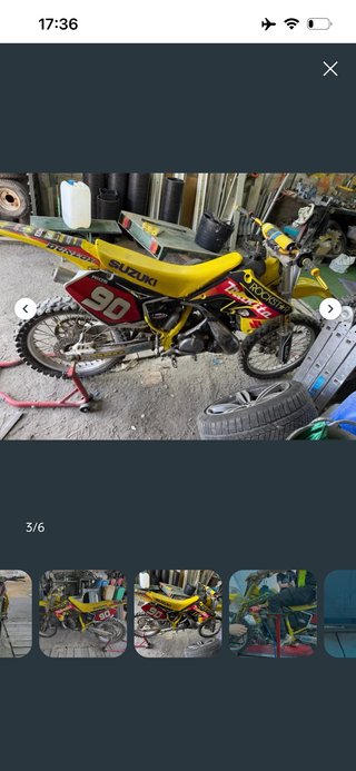 Suzuki RM 250 2T CAMBIO x  matriculada 125/250/450