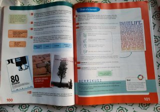 EUSKARA ETA LITERATURA 4 DBH libro de texto.
