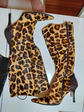 Botas tacón altas talla 36