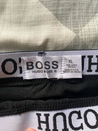 Pack 2 Calzoncillos Armani y Hugo Boss