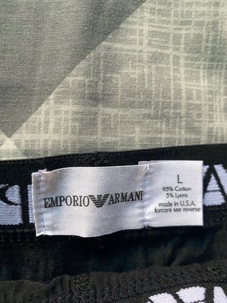 Pack 2 Calzoncillos Armani y Hugo Boss