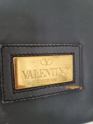 Borsa Valentino Garavani Pelle grigio scuro