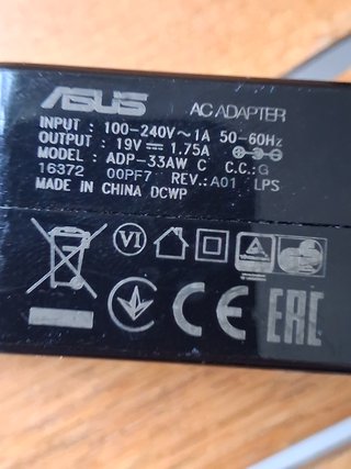 Cargador Asus Negro