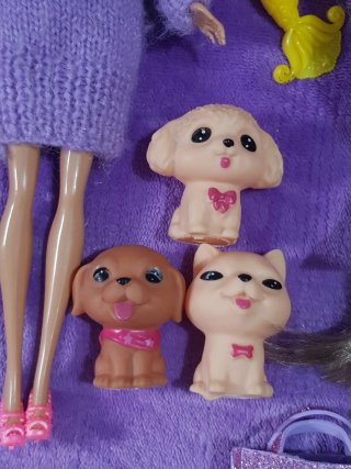 Lote de muñecas barbie clon  y caballo