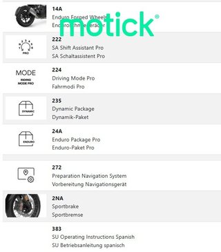 BMW R 1300 GS ADVENTURE(2 PACKS)(AKRA HOMLG+ORIGINAL)
