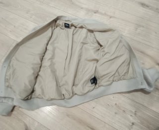 Chaqueta Zara borreguillo forrada beige hombre