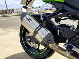 Kawasaki Z750 Naked Verde/Negra