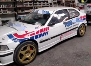 Llanta Speedline BMW E30 Dorada