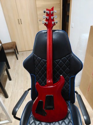 PRS S2 Custom 24 Guitarra Eléctrica Roja