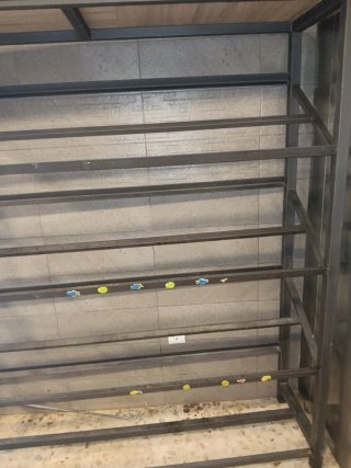 Estanterías Frutería Metal/Madera 1.80x1.60