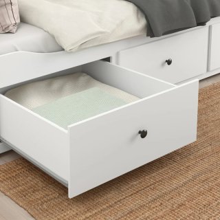 Diván Blanco Ikea Hemnes Madera Lacada