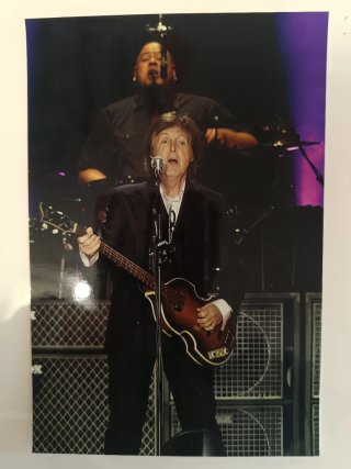 Paul McCartney: Conjunto 7 fotografías concierto